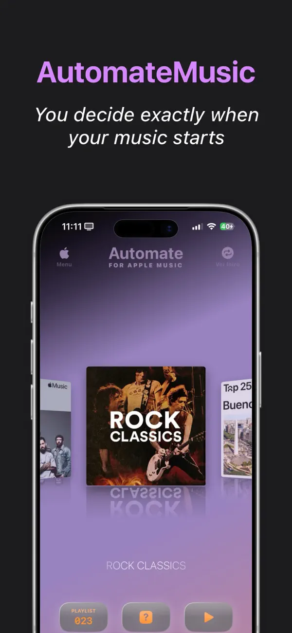 Screenshot #1 pour Automate Music