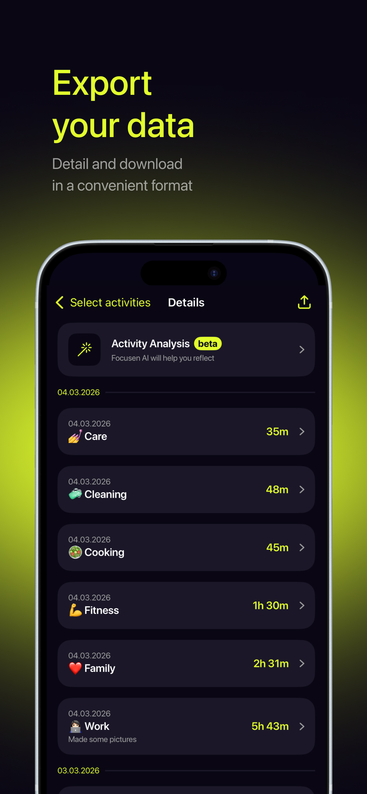 Focusen: Time Tracker