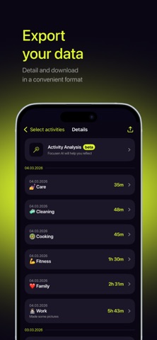 Focusen: Time Tracker Screenshot 4 of 9