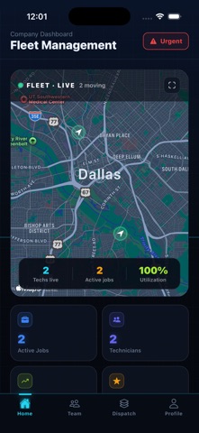 DispatchIQ Workforce OS screenshot