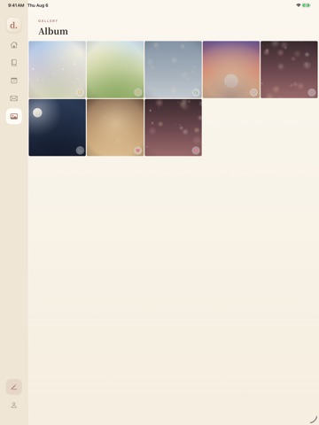 Dear me : Diary & Pen Pal iPad screenshot