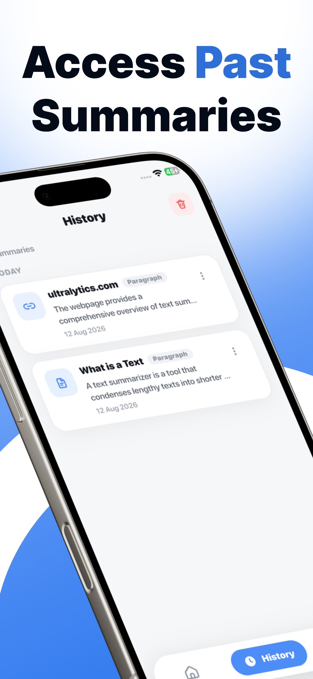 AI Text Summarizer - Summary screenshot 4