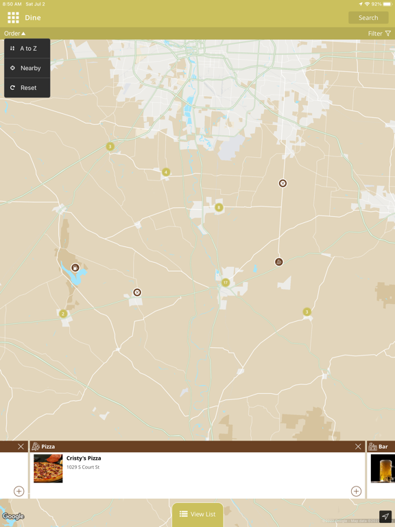 Discover Pickaway iPad screenshot 3 - Travel app