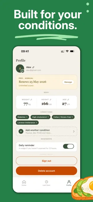 NutriCare AI: Scan Know Eat screenshot 3