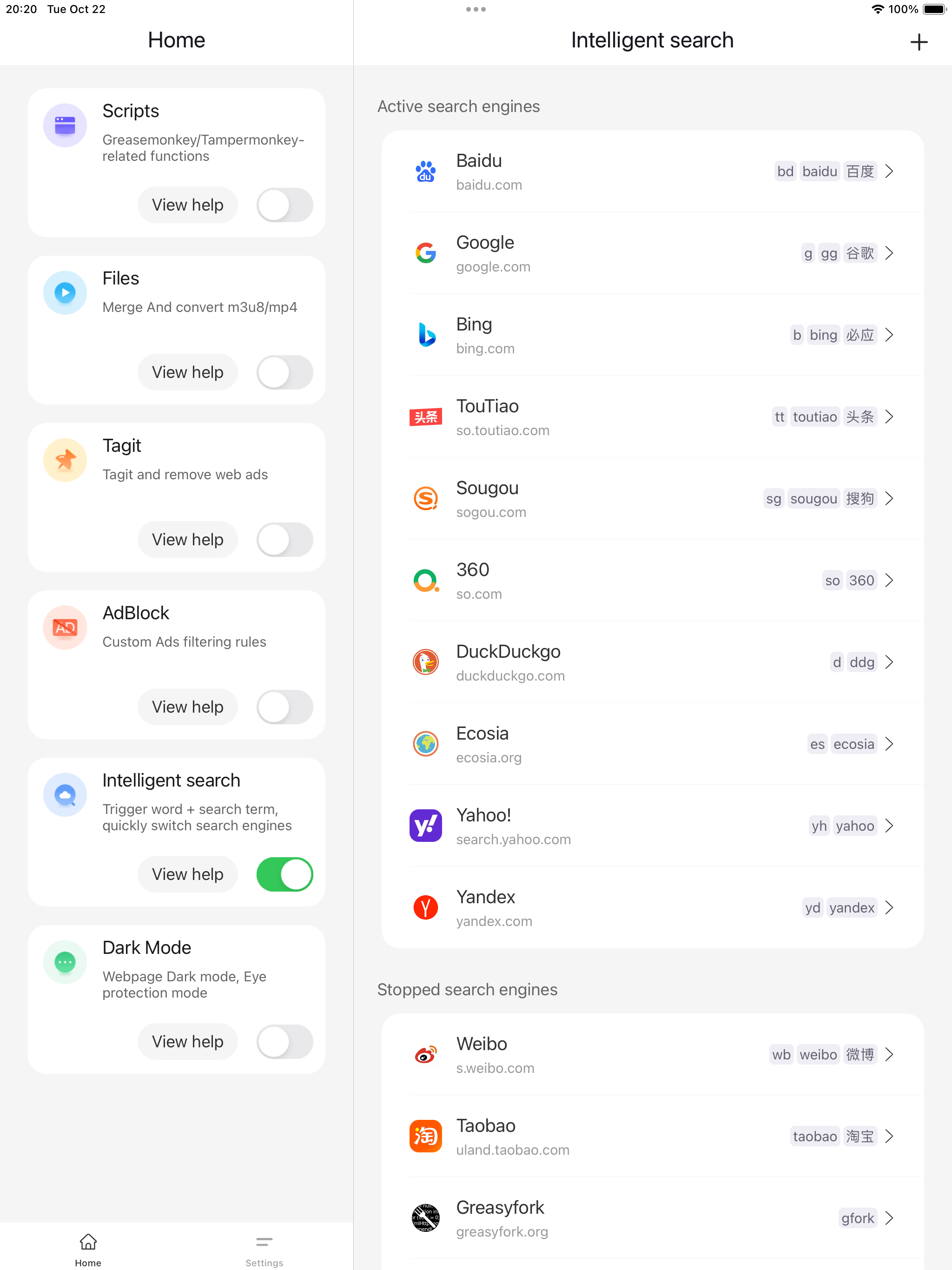 Addons - Scripts & Adblock