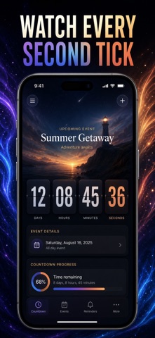 Days Until: Countdown Widget iPhone screenshot
