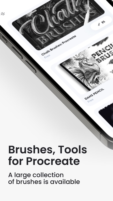 Brushes & Tools for Procreate Screenshot 1 - AppWisp.com Brushes & Tools for Procreate Screenshot 1 - AppWisp.com