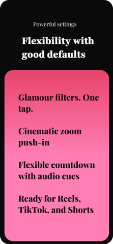 GlamShot screenshot
