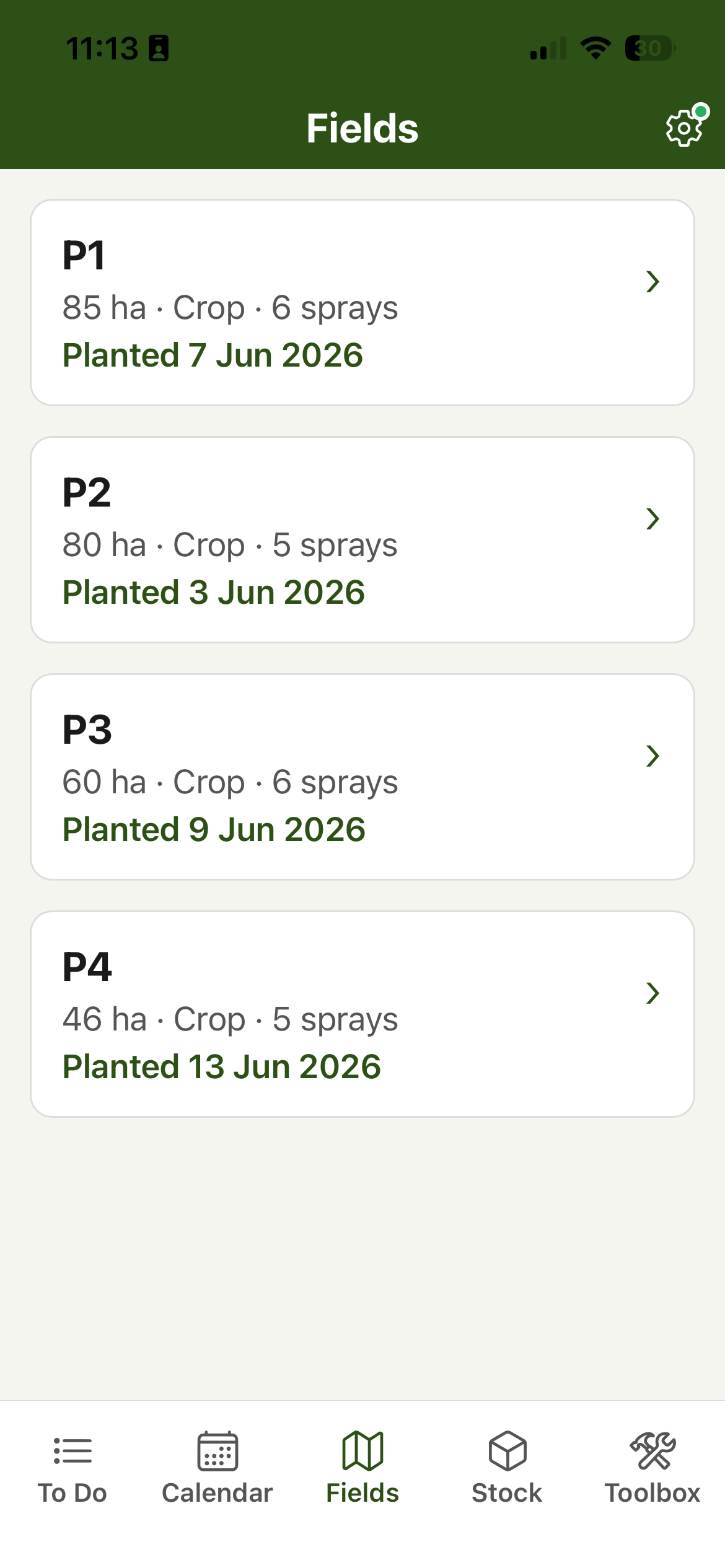 FieldBook Farm Manager screenshot 3