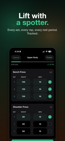 Spot Me: Diet & Exercise screenshot