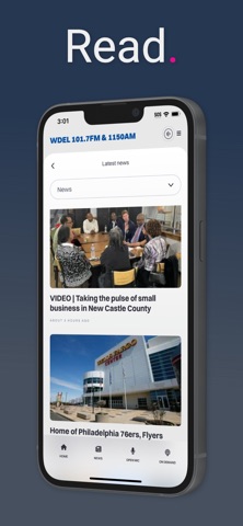 WDEL 101.7 & 1150 screenshot