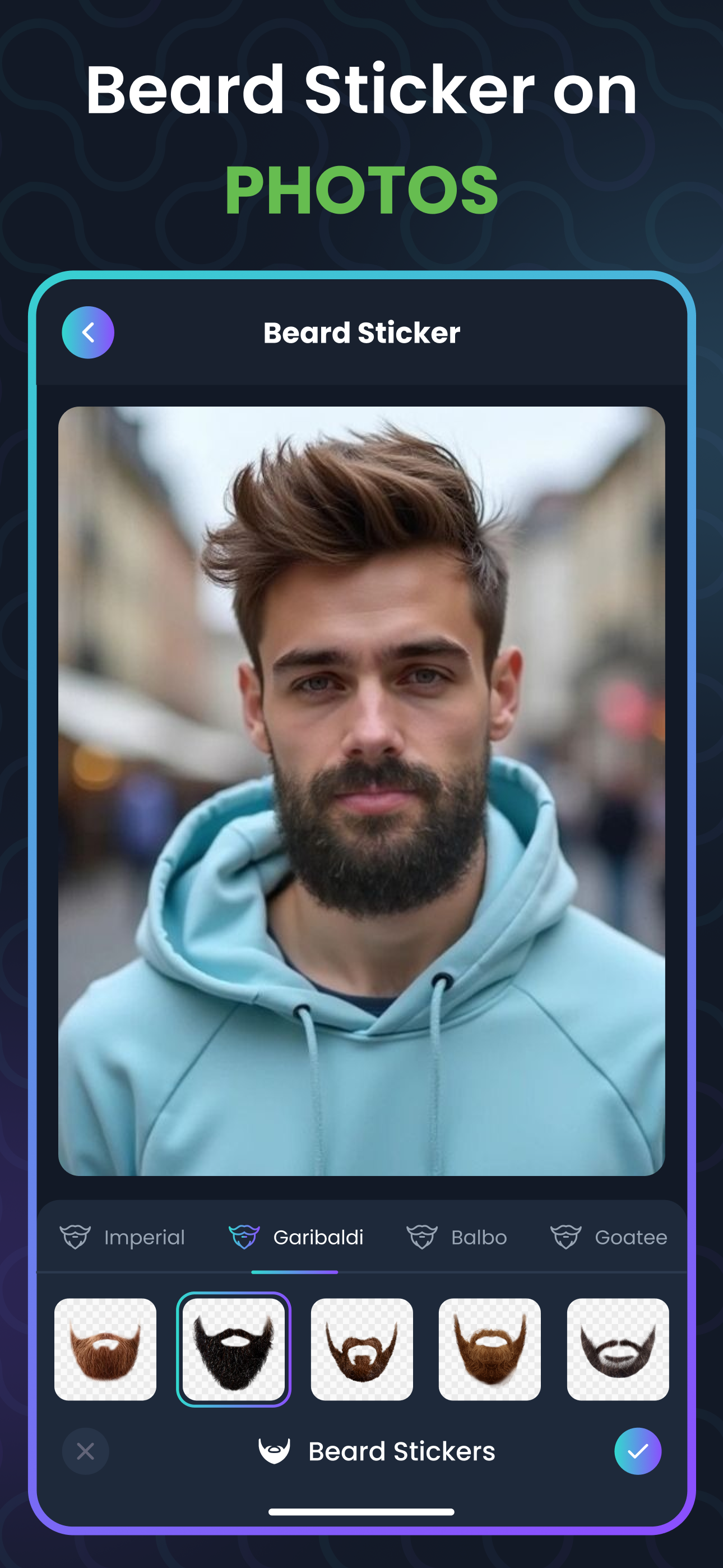 AI Beard Editor - Beard Camera