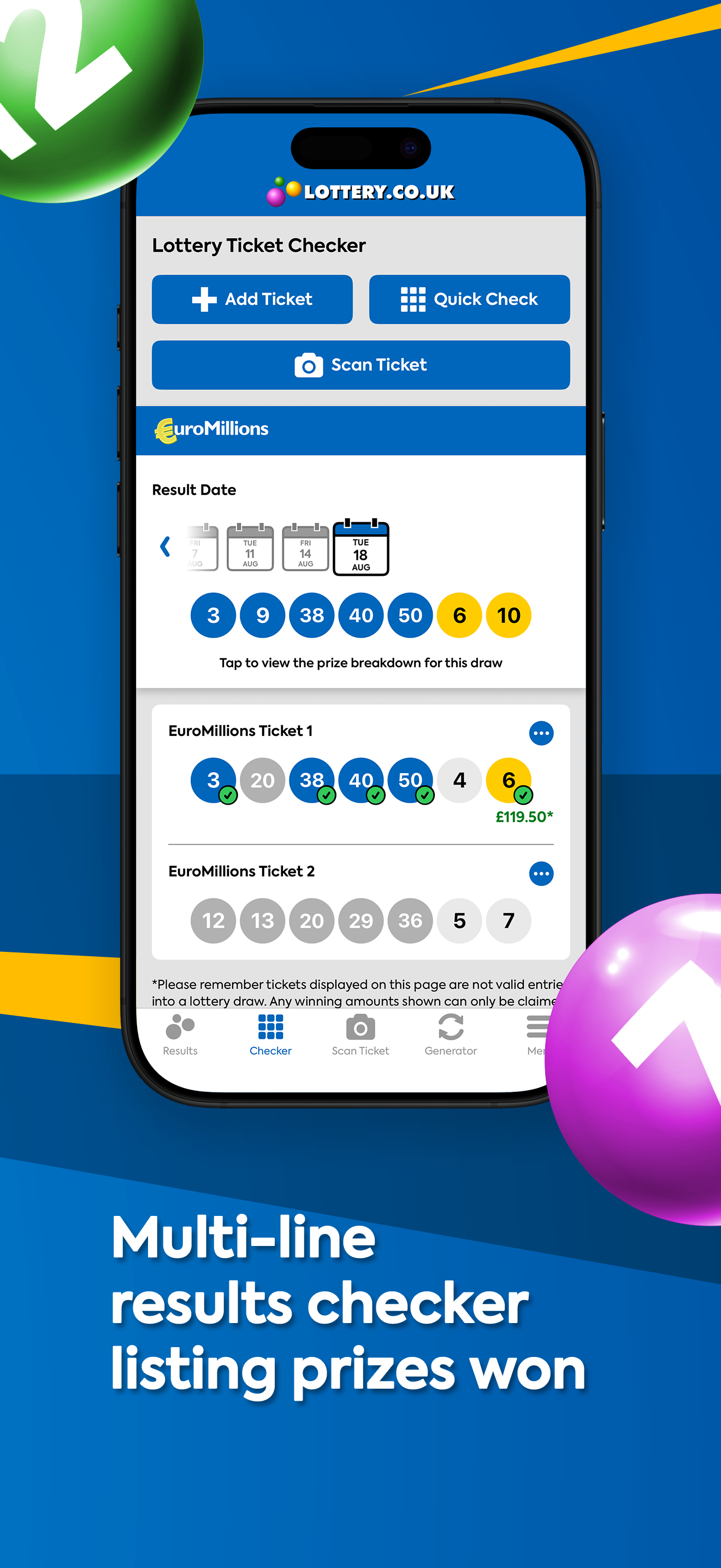 Euro-Millions screenshot 5