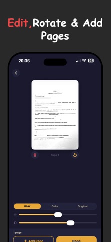 Scannr - Document Scanner Screenshot 2 of 3