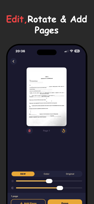 Scannr - Document Scanner Screenshot 2 of 3