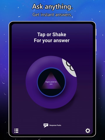 Mystic 8 Ball: Fortune Teller iPad screenshot