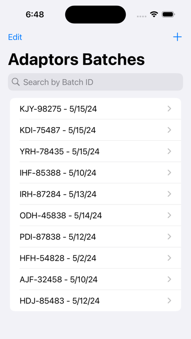 Screenshot #1 pour AdaptorBatch Manager