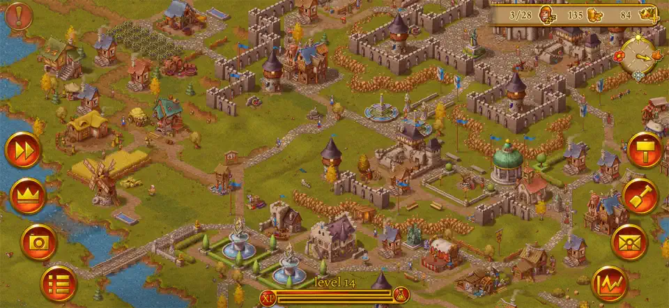Townsmen - Medieval Strategy iPhone Screenshot 3