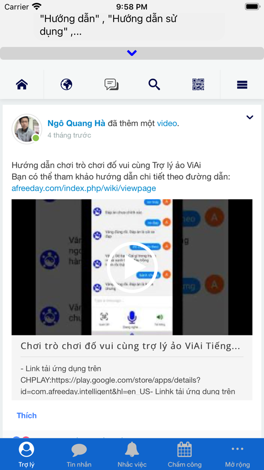 #5. ViAI (iOS) 由: HNB GROUP TRADING AND DEVELOPMENT TECHNOLOGY JOINT STOCK COMPANY