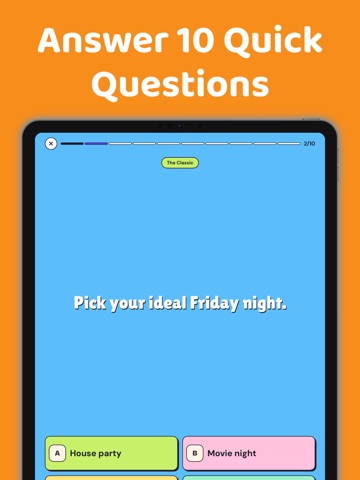 Nickname Generator - Fun Quiz iPad screenshot