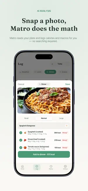 Matro - AI Calorie Tracker screenshot 2