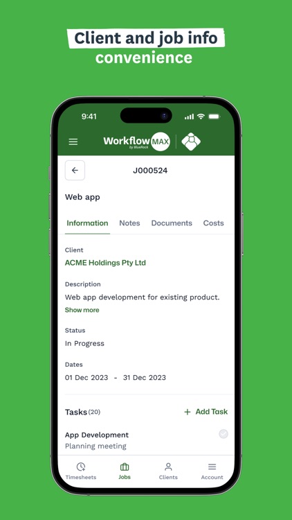 WorkflowMax screenshot-5