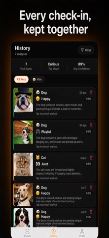 PetsenseAI - Pet Mood Tracker Screenshot 4 of 5