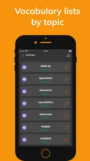 vocabulary learn words with ai iPhone Captures Décran 2