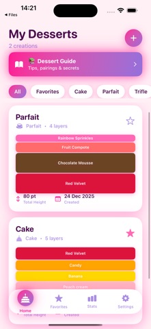 Sweet Dessert Architect iPhone screenshot