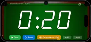 Billiards Shot Clock screenshot 1