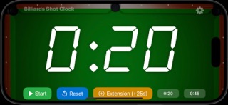 Billiards Shot Clock Screenshot 1 of 3
