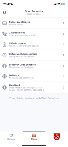 Sobotište v mobile Screenshot 2 of 4