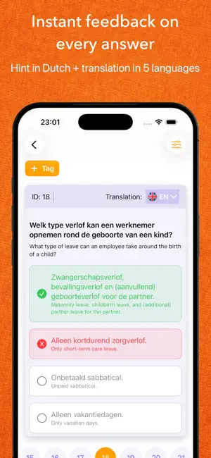 Inburgering KNM Dutch Practice screenshot 2