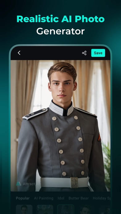 Attract AI: Photo Generator Screenshot