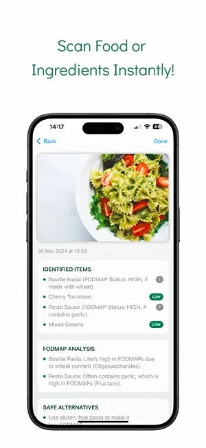 FODMAP Friendly AI Scanner screenshot 2