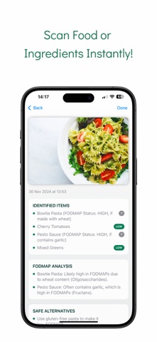 FODMAP Friendly AI Scanner Screenshot 2 of 5