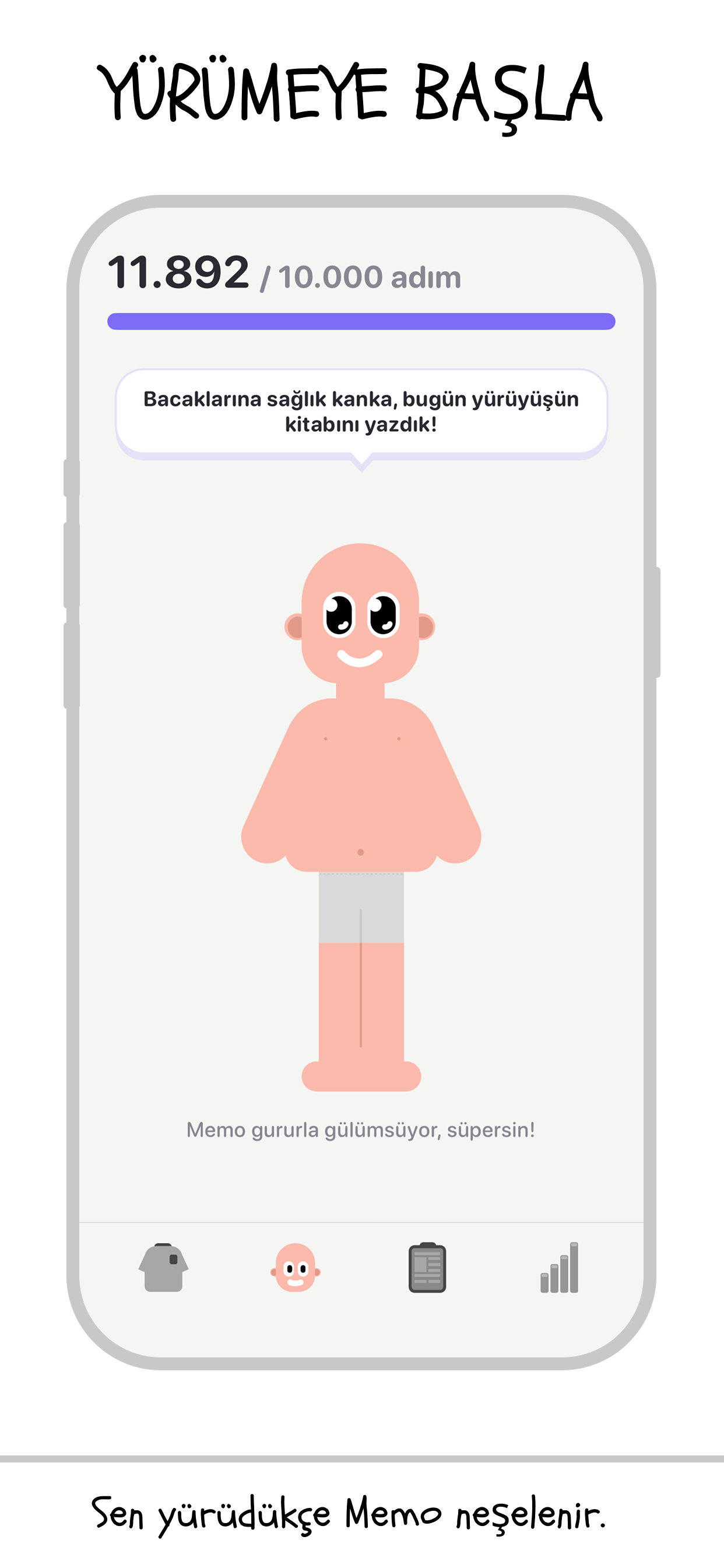 Memo : Yürüme Arkadaşın screenshot 2