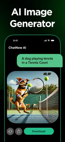 ChatNow AI image generator screen