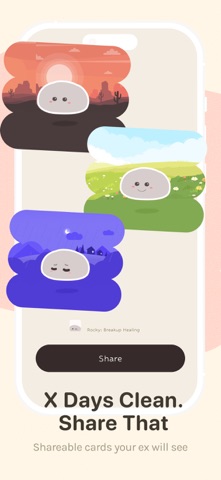 Rocky: Break-Up Healing iPhone screenshot