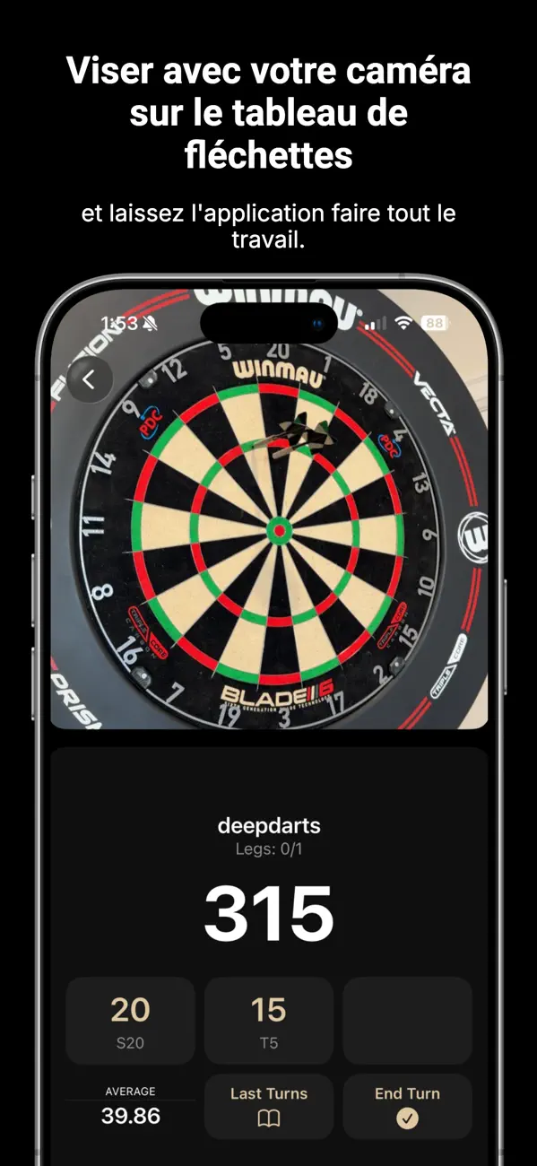 Screenshot #2 pour DeepDarts