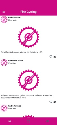 Pink Cycling screenshot