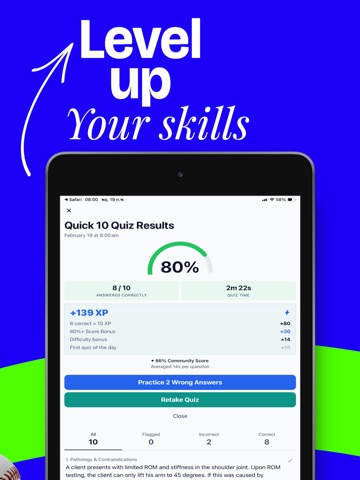 NCE Exam Prep 2026 - 2027 iPad screenshot