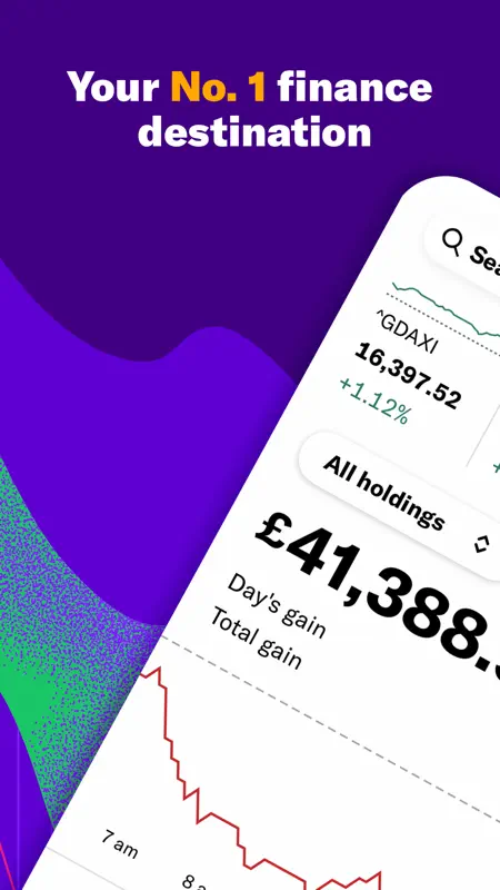 Yahoo Finance - Stock Market screenshot 1 of 7