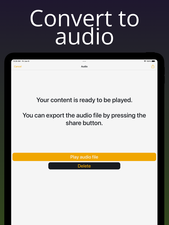 App screenshot