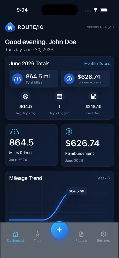 Route IQ screenshot 2