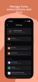 AI Font Generator - Font Maker screenshot