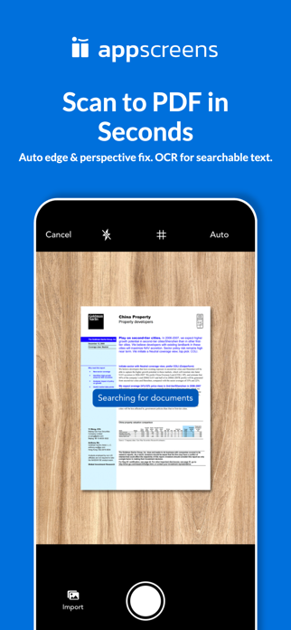 PDF Scanner - Fill & Sign Docs Screenshot 1 of 7