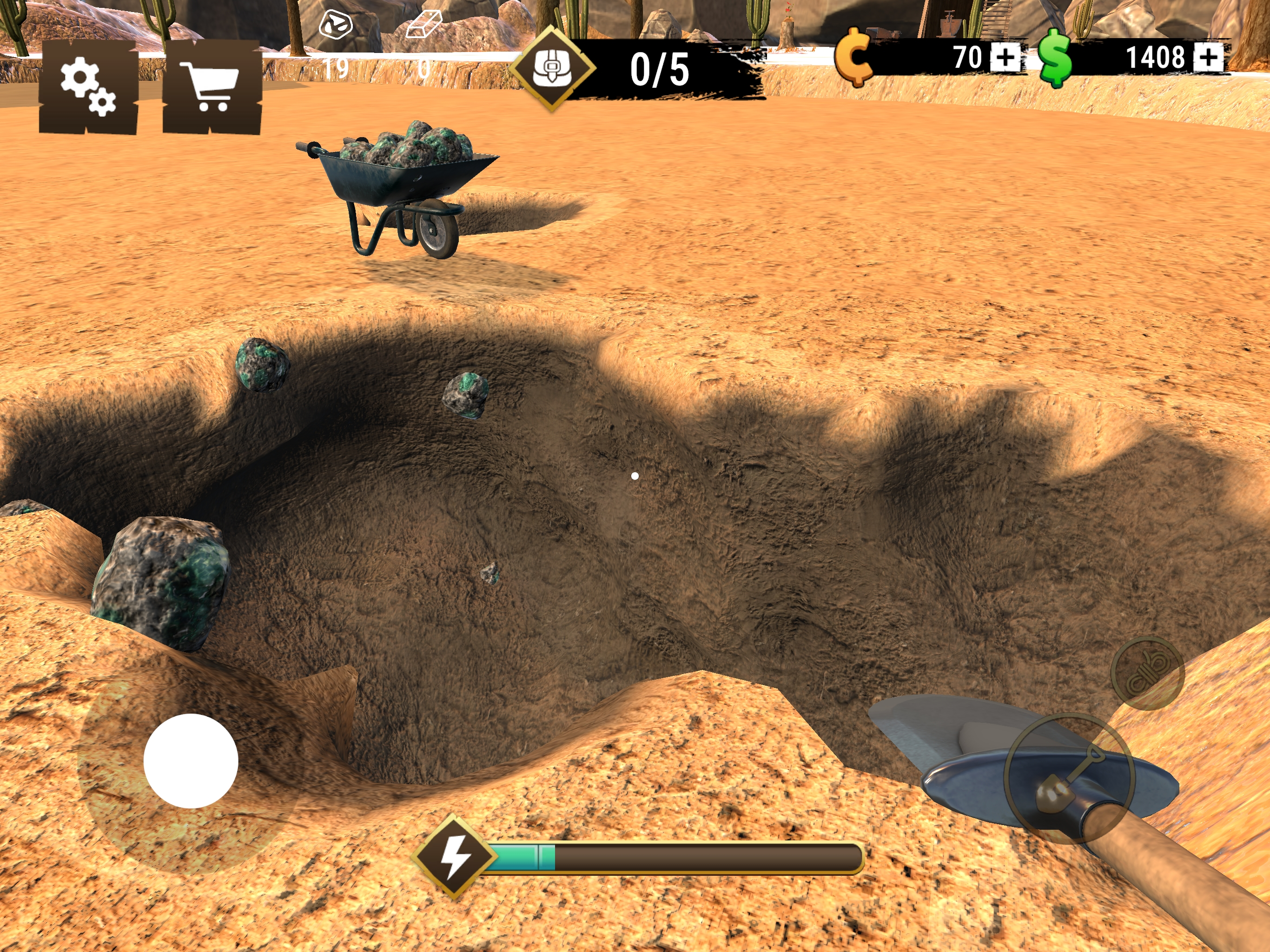 Wild West Miner - Gold Rush 3D