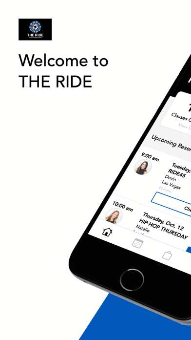 THE RIDE: INDOOR CYCLING iPhone screenshot 1 - Health & Fitness app