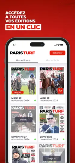 Capture d'écran de Paris Turf: Actualité Hippique sur iPhone 6